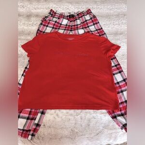 Victoria Secret red pajama